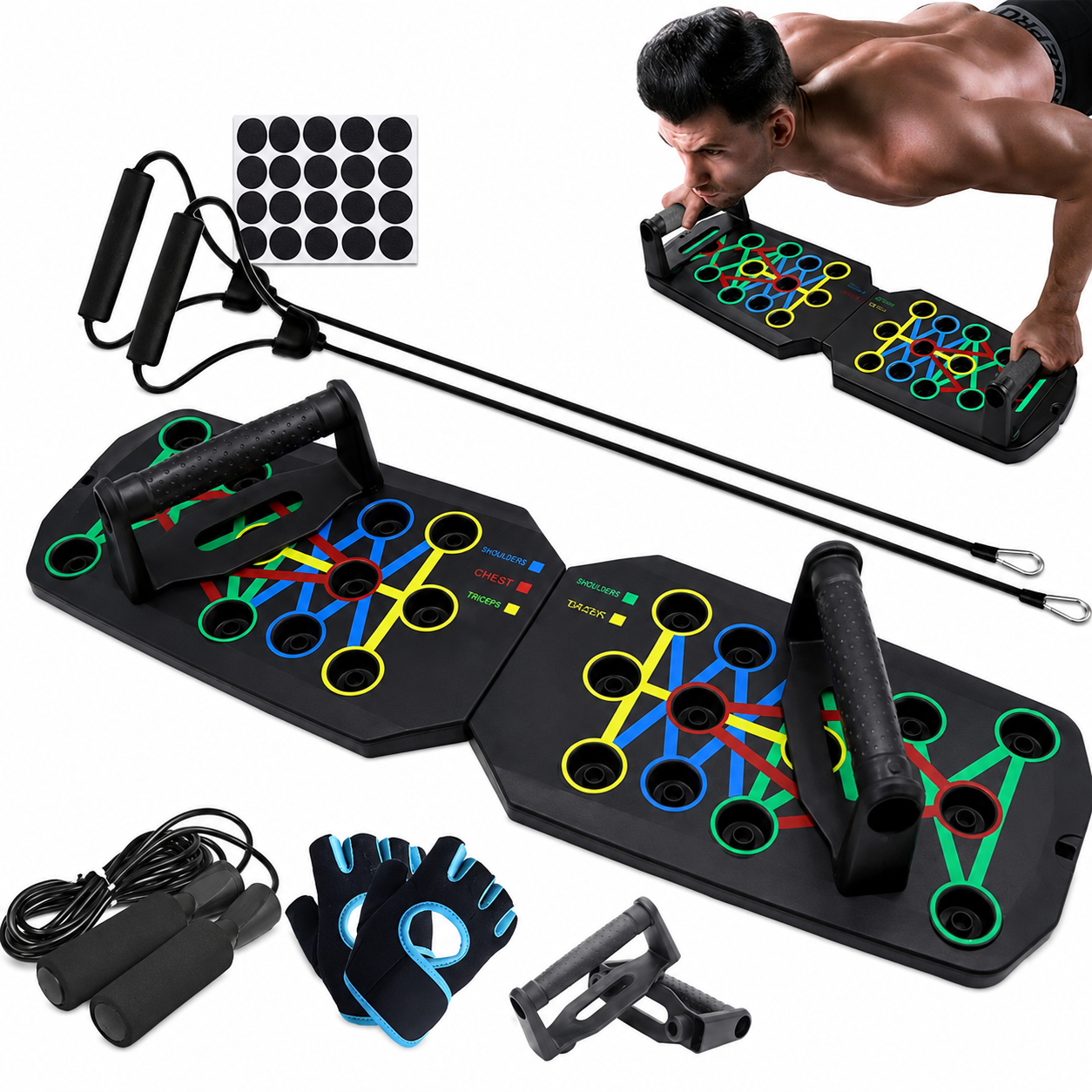 Tavola Push-Up Multifunzione Portatile