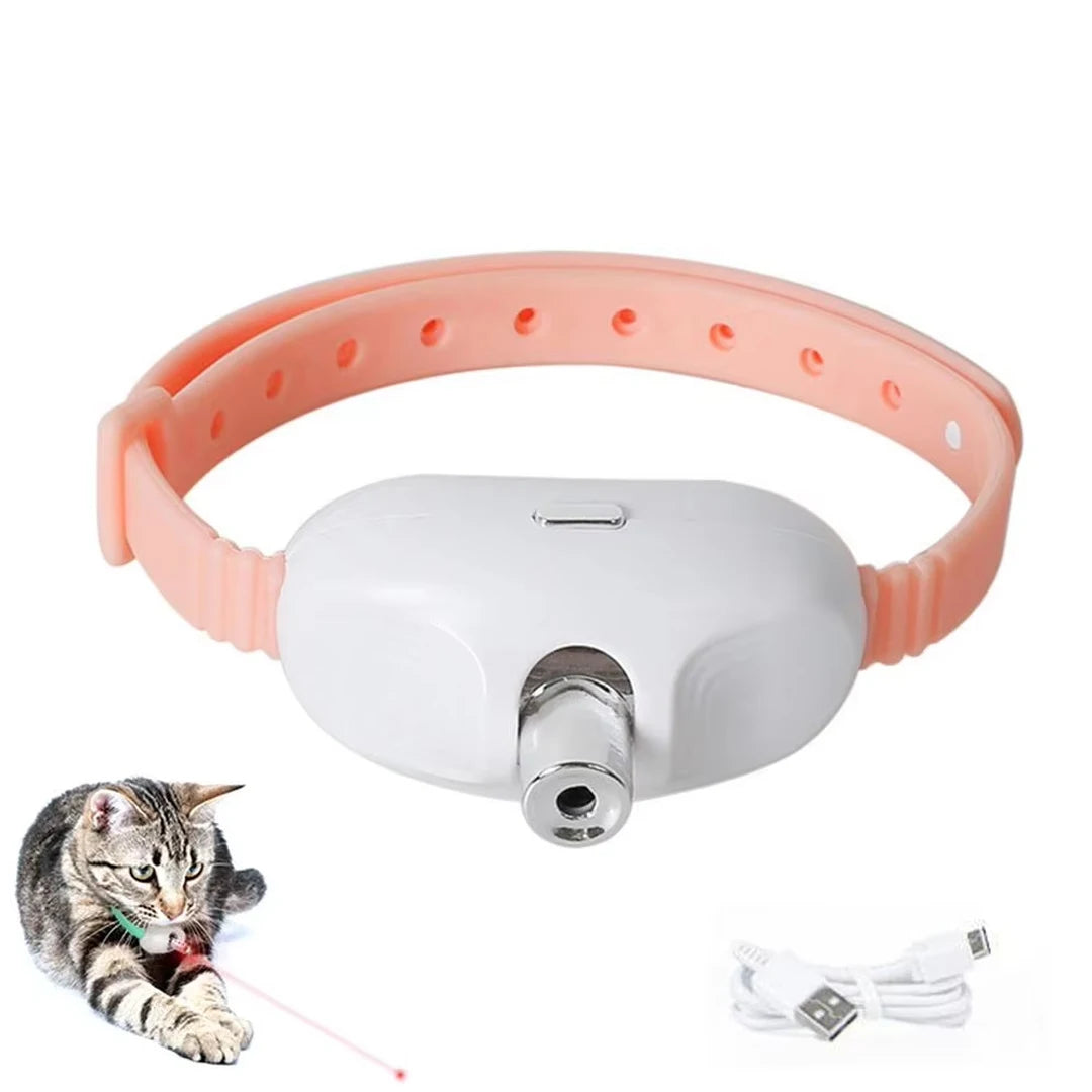 Collare Laser Automatico Ricaricabile per Gatti