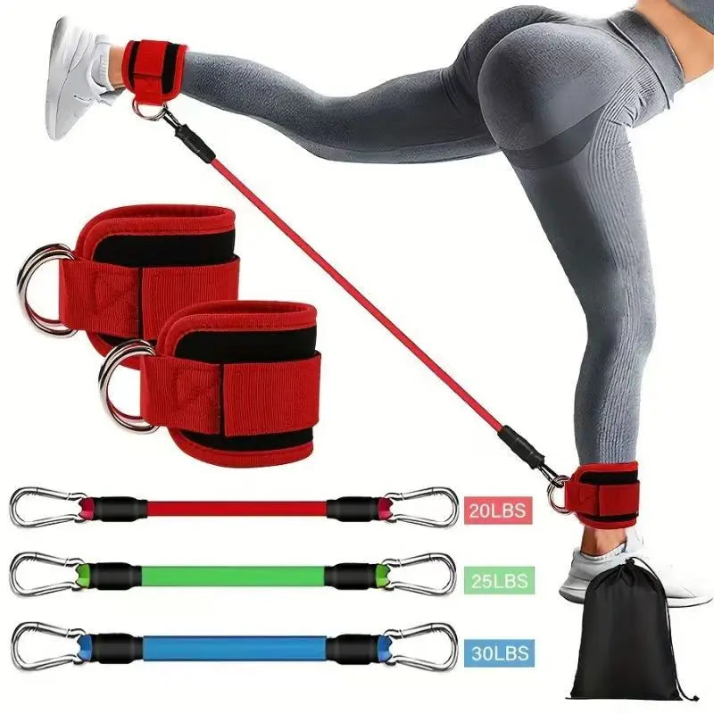 Set Fasce Resistenza per Gambe e Glutei 6 Pezzi