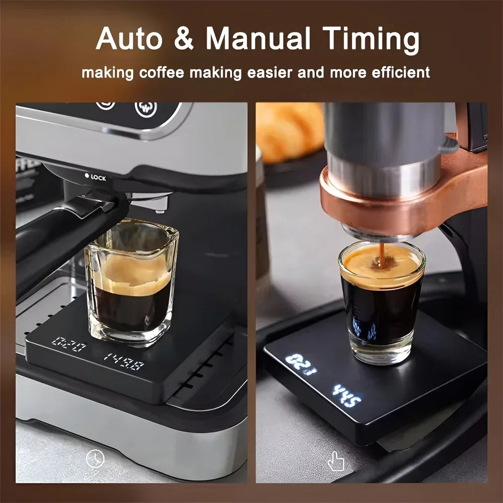 Bilancia Digitale per Caffè con Timer