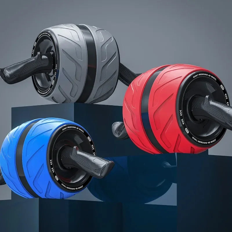 Ab Roller Autorebound con Tappetino Ginocchia