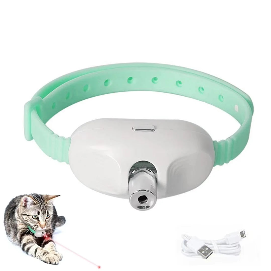 Collare Laser Automatico Ricaricabile per Gatti