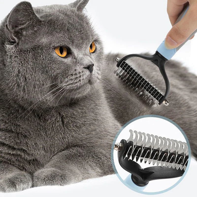 Spazzola Deshedding Professionale per Cani e Gatti