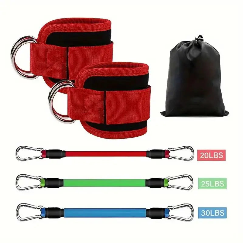 Set Fasce Resistenza per Gambe e Glutei 6 Pezzi