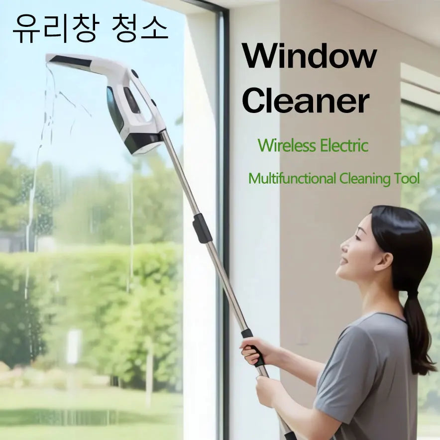 Pulitore Elettrico per Vetri Cordless