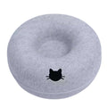 Cuccia Ciambella in Feltro 2-in-1 per Gatti