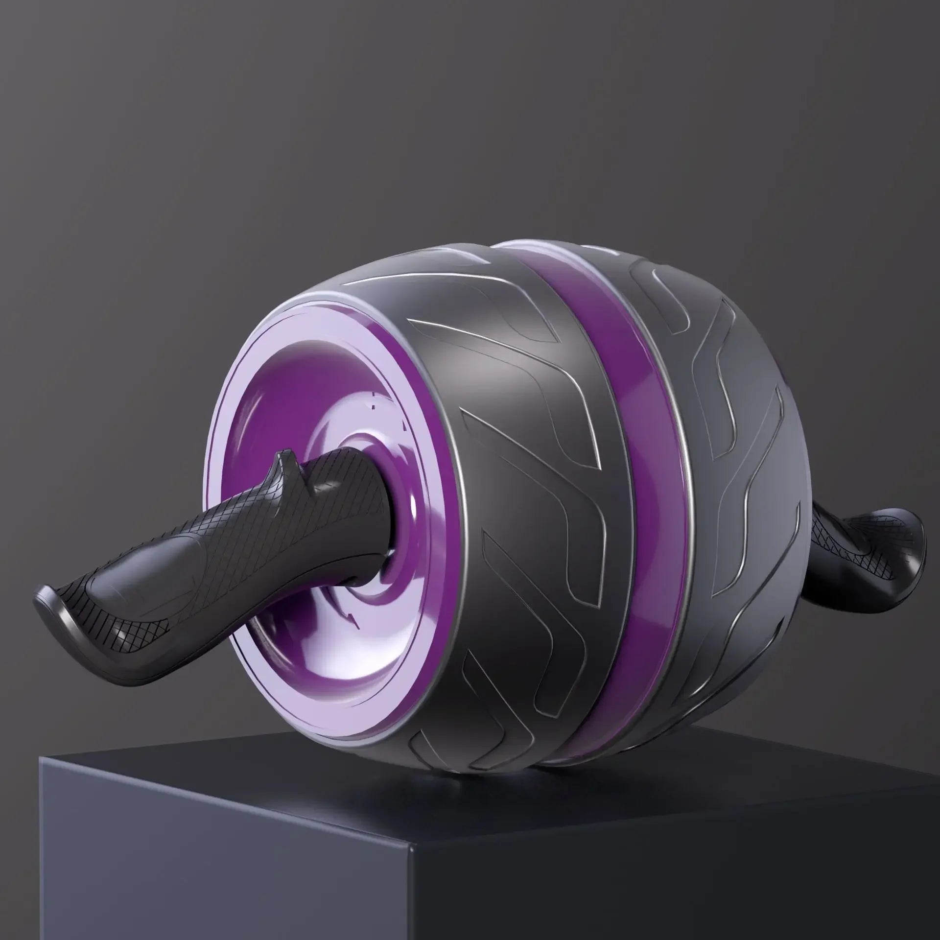 Ab Roller Autorebound con Tappetino Ginocchia