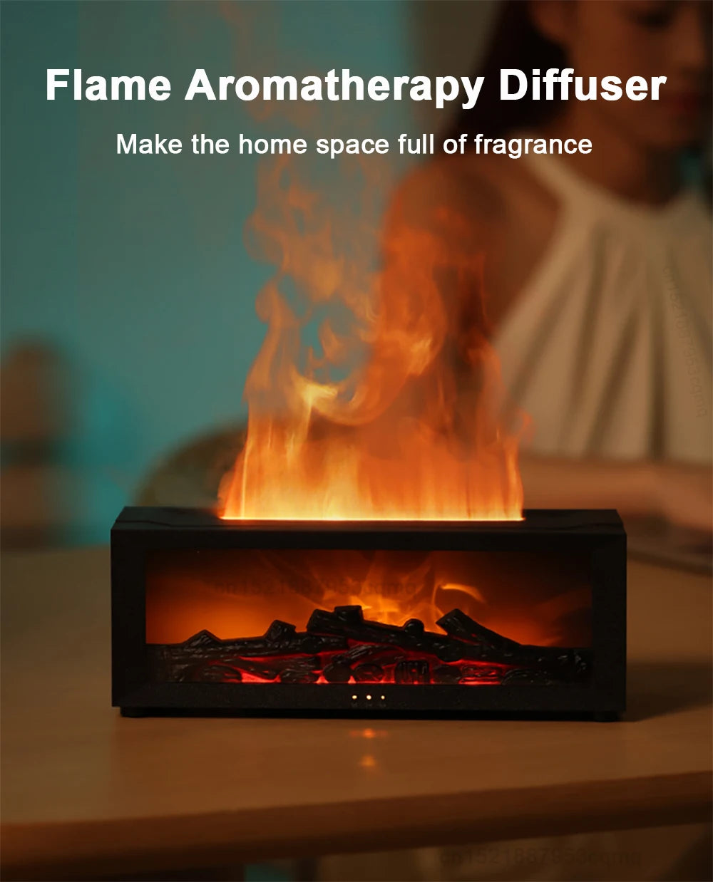 Diffusore Aromaterapia Effetto Fiamma