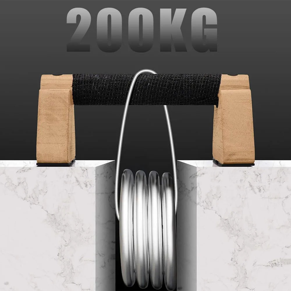 Maniglie Push-Up in Legno (Coppia)