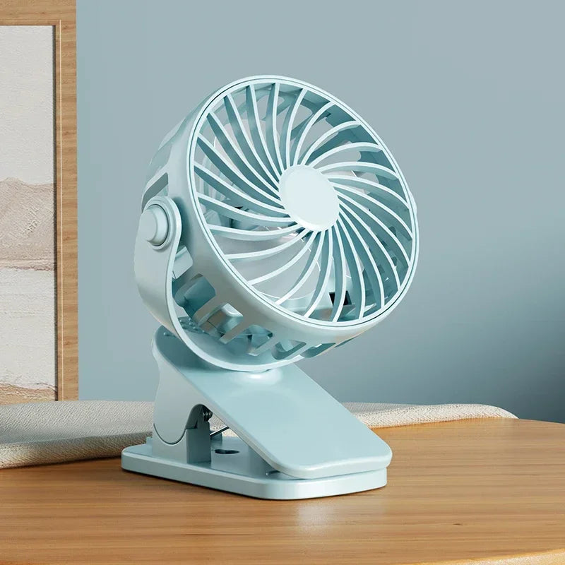 720°-Clip-Ventilator mit Nachtlicht