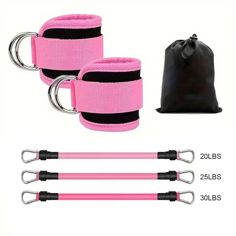 Set Fasce Resistenza per Gambe e Glutei 6 Pezzi