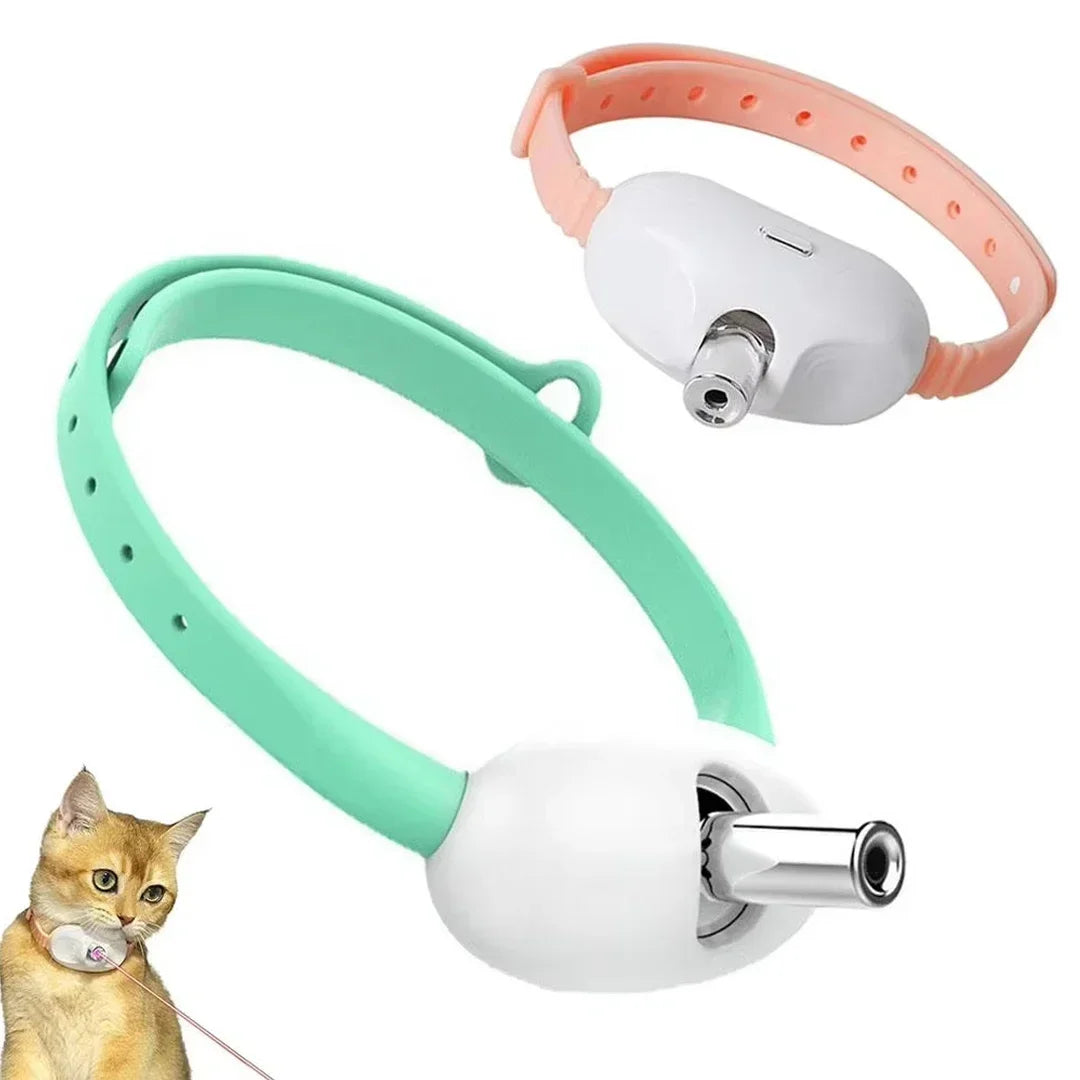 Collare Laser Automatico Ricaricabile per Gatti