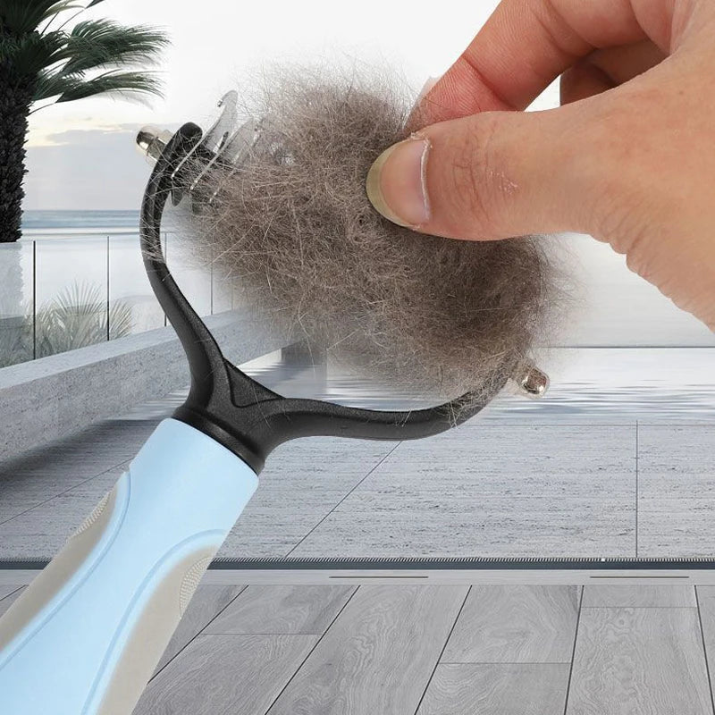 Spazzola Deshedding Professionale per Cani e Gatti