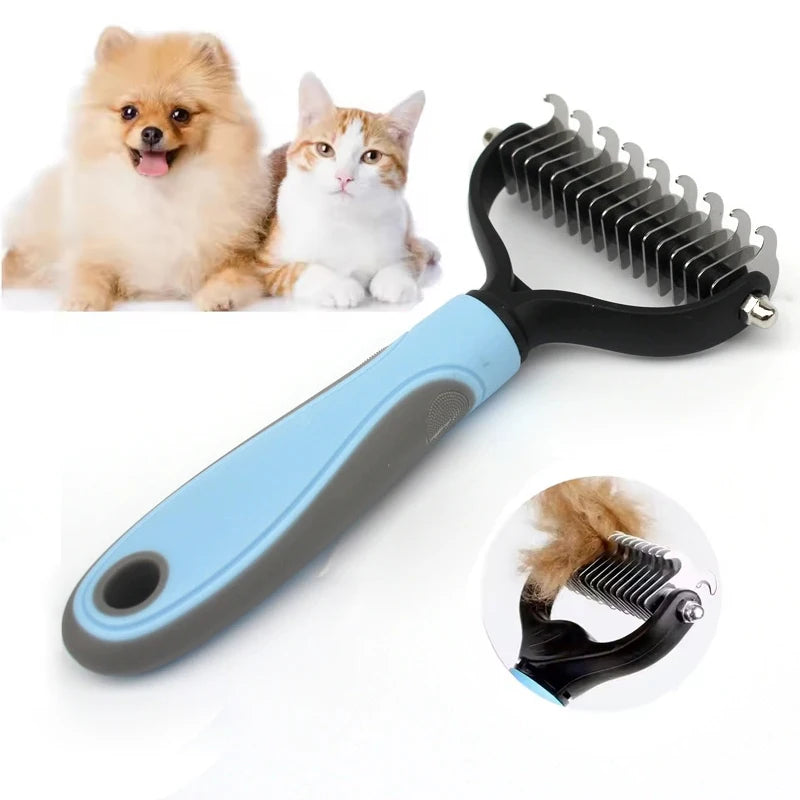 Spazzola Deshedding Professionale per Cani e Gatti