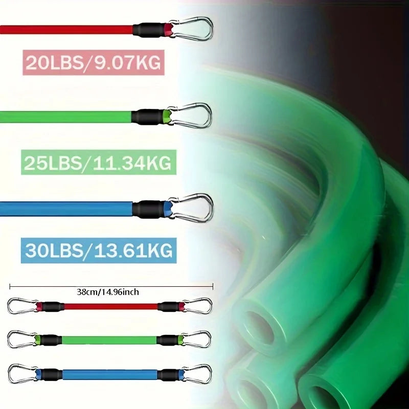 Set Fasce Resistenza per Gambe e Glutei 6 Pezzi