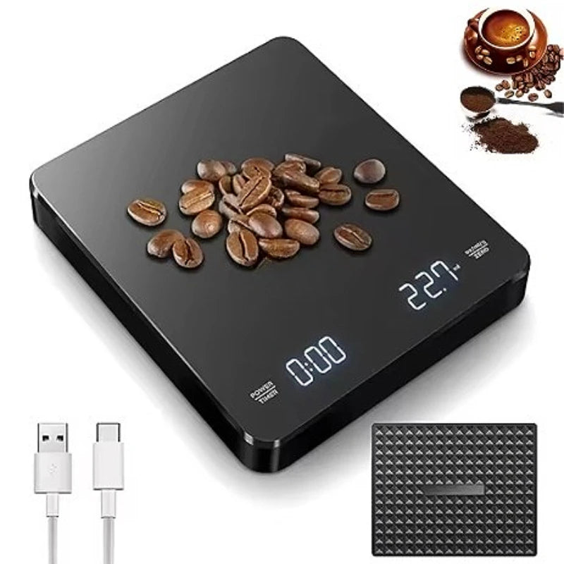 Bilancia Digitale per Caffè con Timer