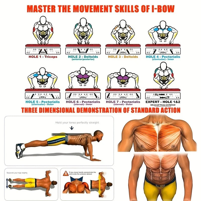 Tavola Push-Up Multifunzione Portatile