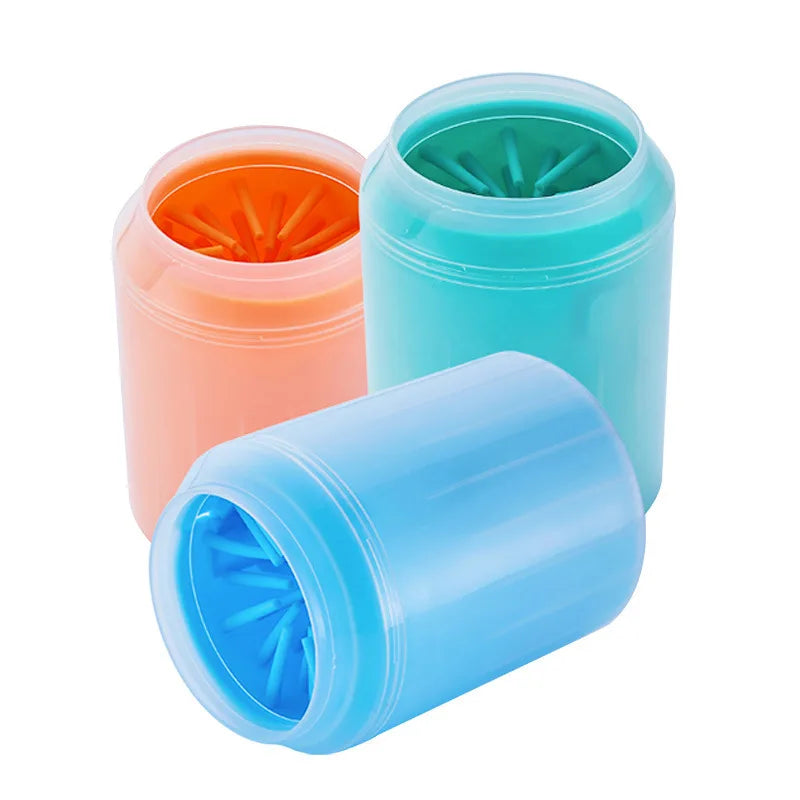 Pulitore Zampe Portatile in Silicone per Cani