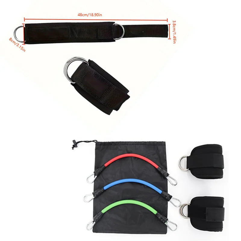 Set Fasce Resistenza per Gambe e Glutei 6 Pezzi