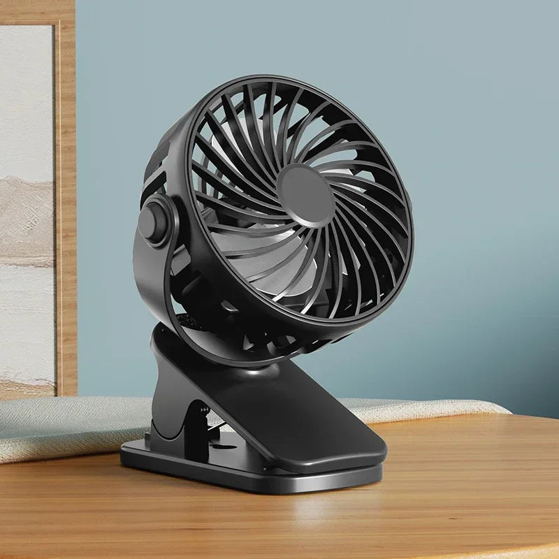 720°-Clip-Ventilator mit Nachtlicht