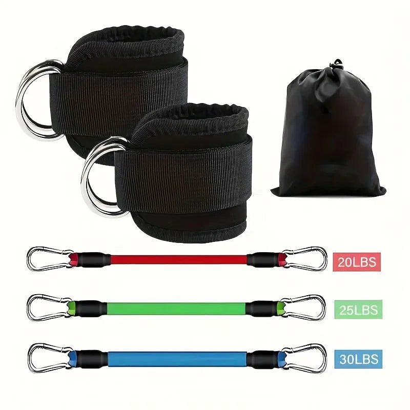 Set Fasce Resistenza per Gambe e Glutei 6 Pezzi