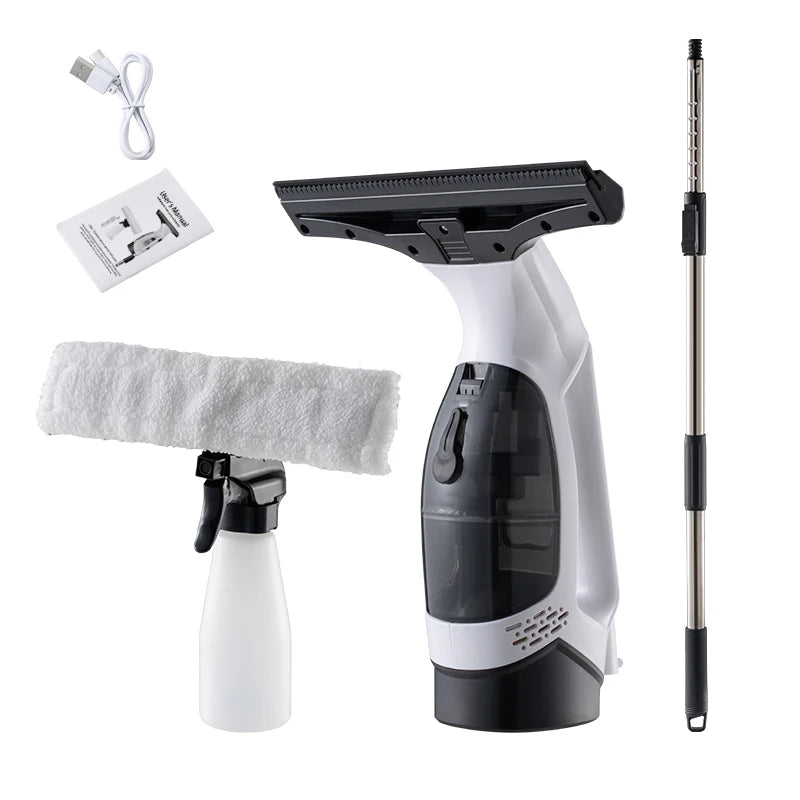 Pulitore Elettrico per Vetri Cordless