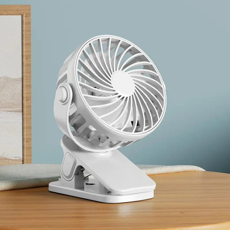 720°-Clip-Ventilator mit Nachtlicht
