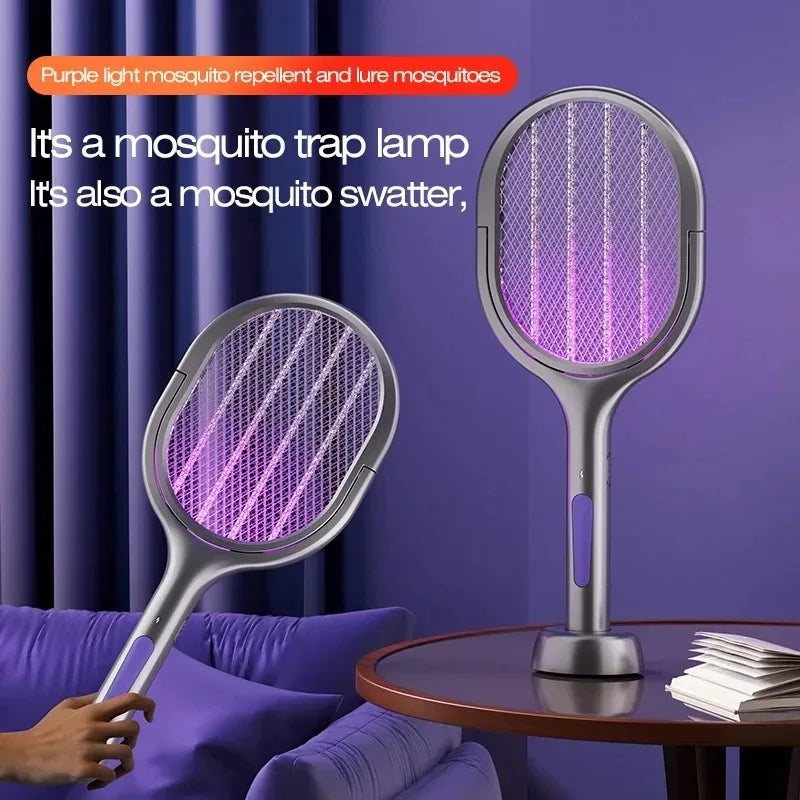 Racchetta Antizanzare 2-in-1 Pieghevole