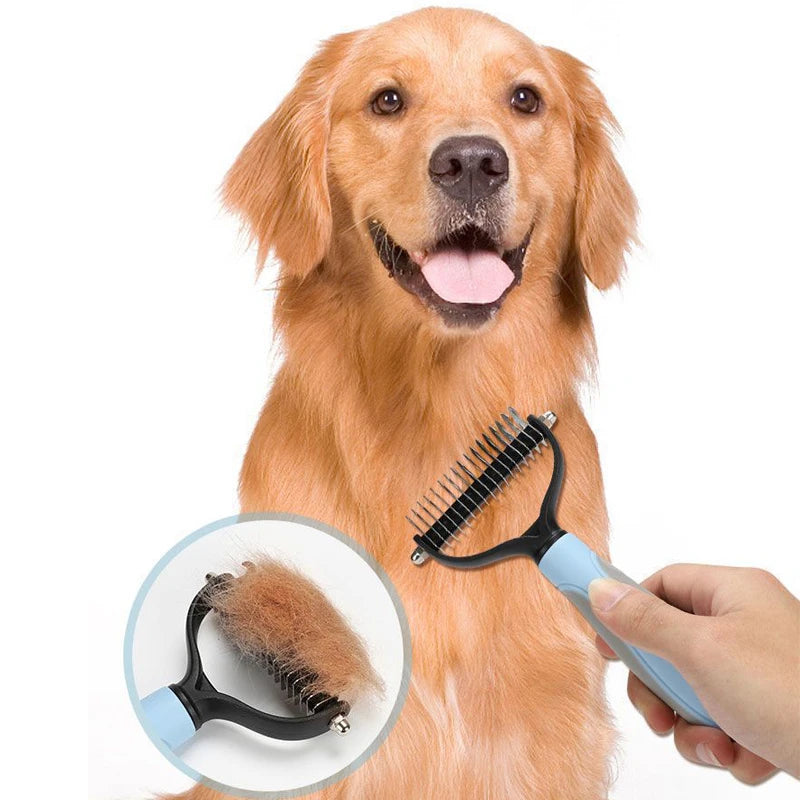 Spazzola Deshedding Professionale per Cani e Gatti