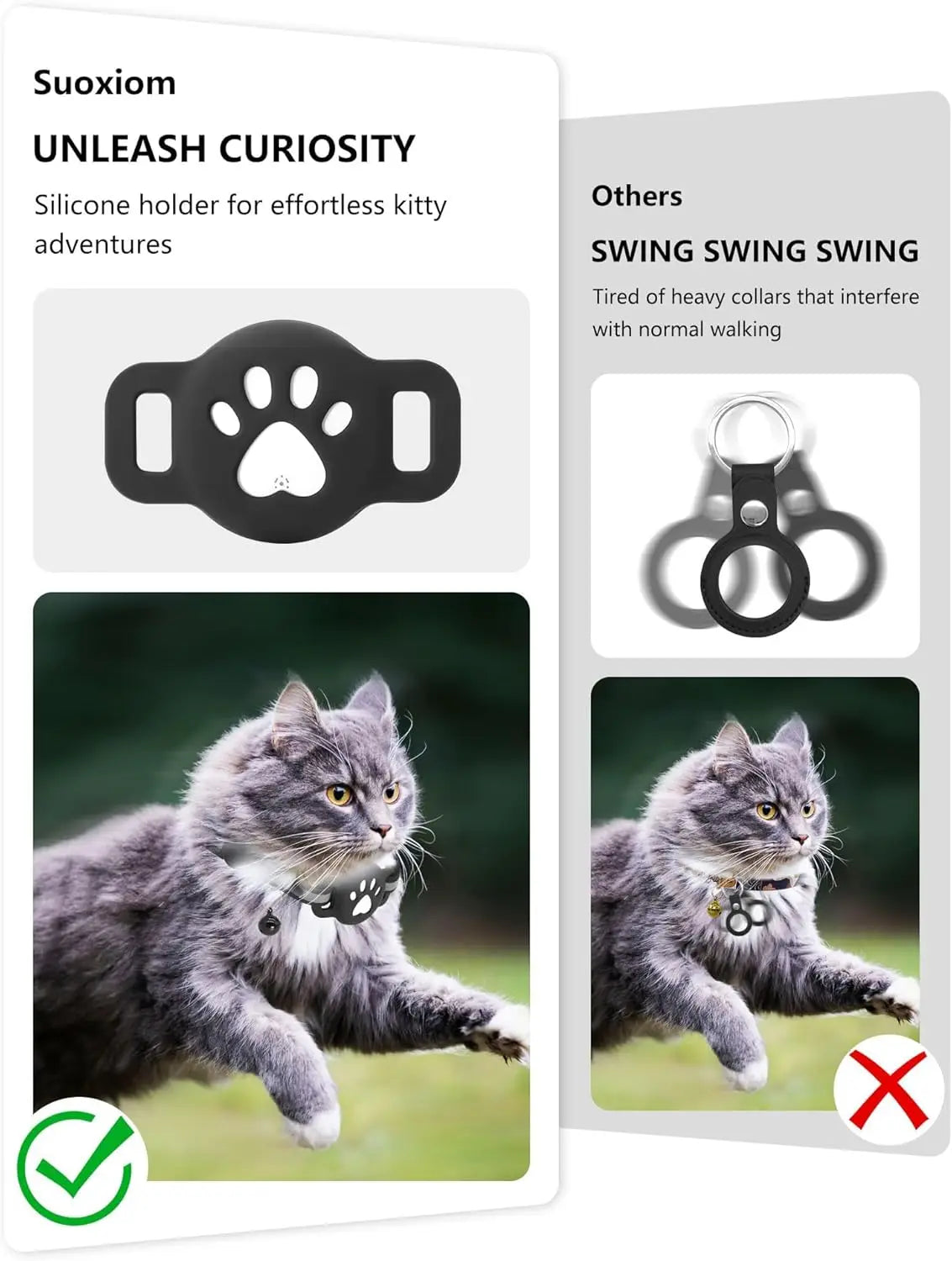 Tracker Bluetooth per Animali (Google Find My)
